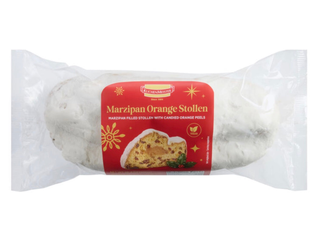 Kuchen Marzipan orange Stollen
