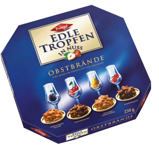 Trumpf Edle Tropfen in Nuss Obstbrande