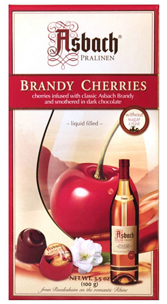 Asbach Brandy Chocolate Cherries