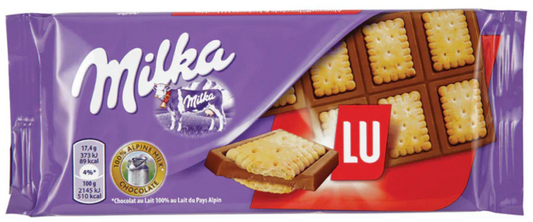 Milka Chocolate & Lu Biscuit