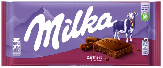 Milka Zartherb Dark Chocolate