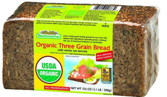 Mestemacher 3 Grain Bread