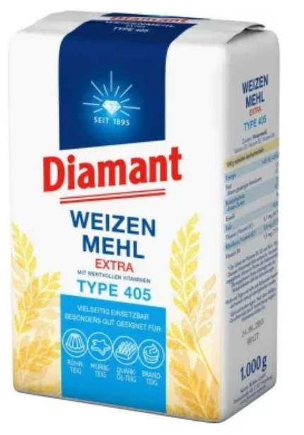 Diamant Weizen Mehl Type 405